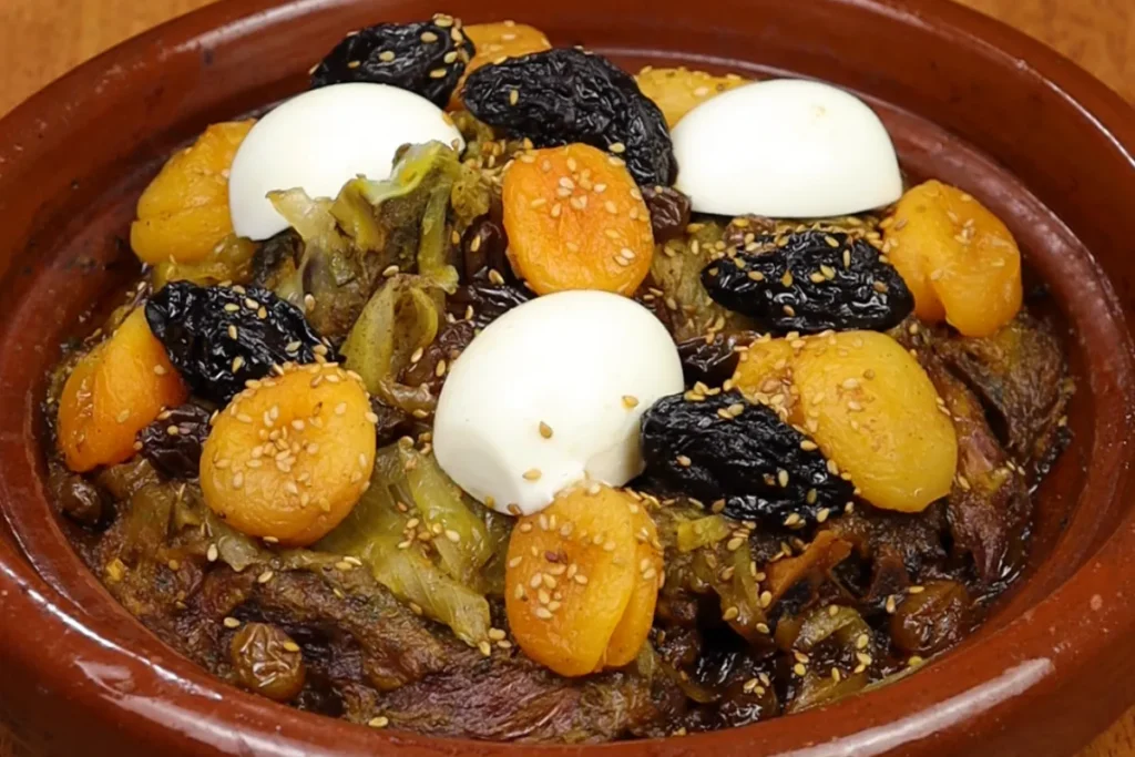 Learn to make authentic Moroccan lamb tajine with tender meat, honey-glazed fruits, and aromatic spices. Perfect for special dinners by comfort food recipes